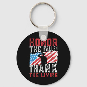 Llavero Honor The Fallen Gracias Al Veterano Vivo