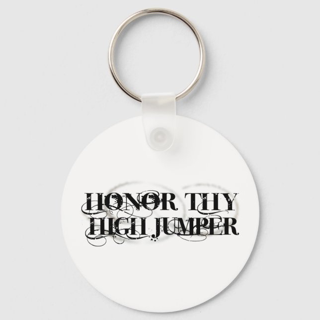 Llavero Honor Thy High Jumper (Anverso)