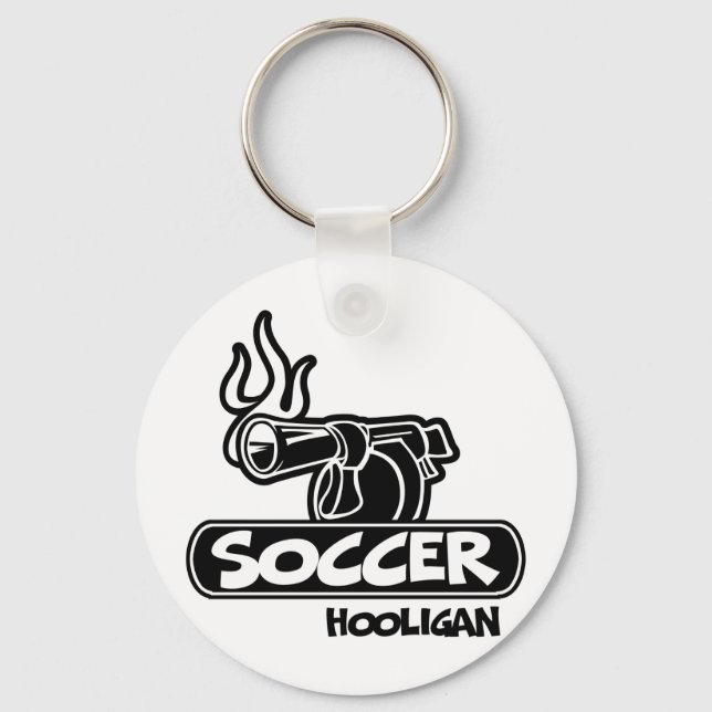 Llavero Hooligan de fútbol (Anverso)