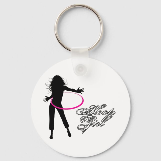 Llavero Hoop Chica-Hula Hoop (Anverso)