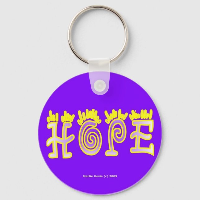 Llavero Hope (4b) Keychain (Anverso)