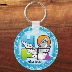 Llavero Hope Dove Christian keychain