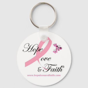 Llavero Hope Love & Faith Keychain
