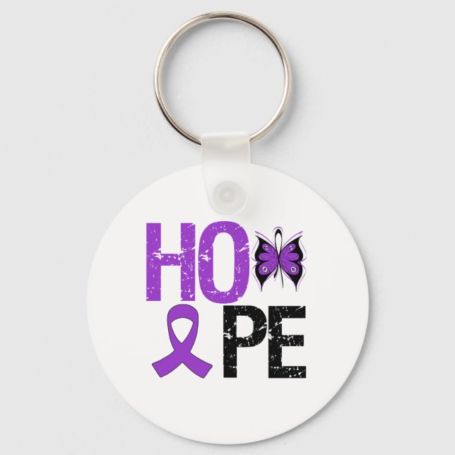 Llavero Hope Lupus Awareness (Anverso)