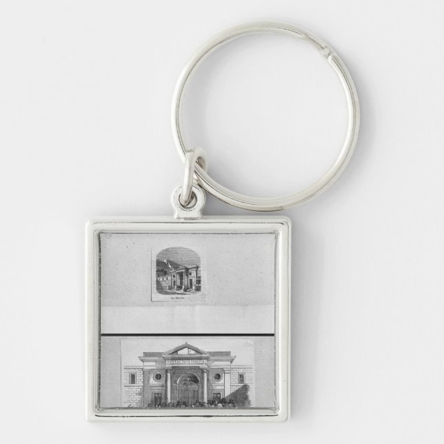 Llavero Hopital de la Charite (Frente)