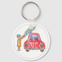 Llavero ¡Hora del árbol de Navidad!