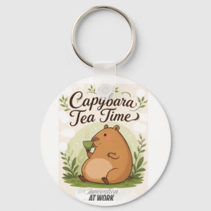 Llavero Hora del Té del Carpincho Carpincho Bonito Bebie