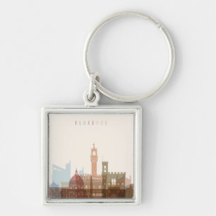 Llavero Horizonte de la ciudad de Florencia, Italia el