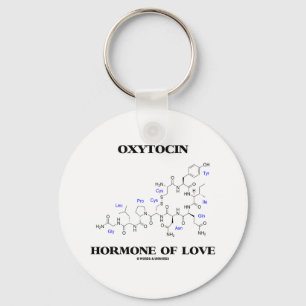 Llavero Hormona de la oxitocina del amor (química)