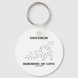 Llavero Hormona De Oxitocina De Amor (Química)