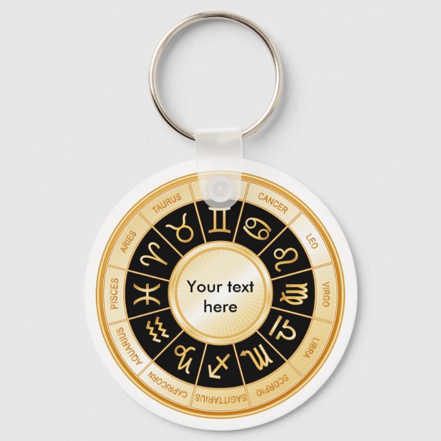 Llavero Horoscope Mandala (Anverso)