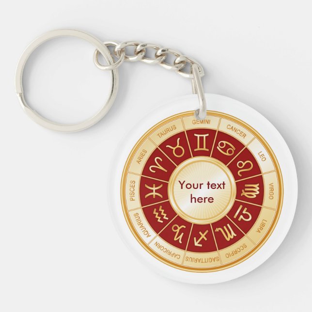 Llavero Horoscope Mandala (Frente)