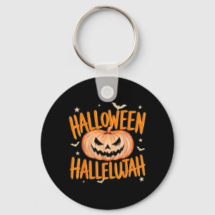 Llavero Horror Hallelujah Calabaza Para Hombres Mujeres Ni