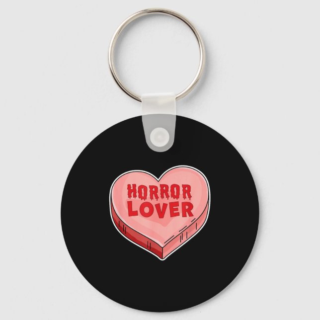 Llavero Horror Lover Candy Heart Valentines Day Halloween  (Anverso)
