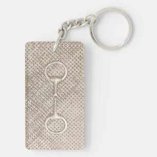 Llavero Horse bit Equestrian Barn Rusn Photo Art Keys