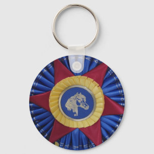 Llavero Horse Show Rosette