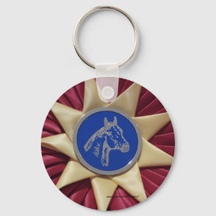 Llavero Horse Show Rosette