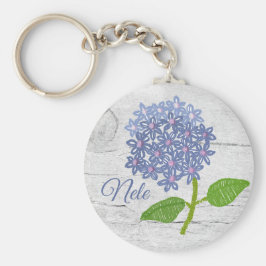 Llavero Hortensie, personalisiert