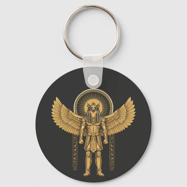 Llavero Horus con Disco Solar (Anverso)
