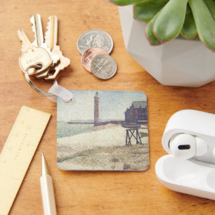 Llavero Hospicio y Faro, Honfleur de Georges Seurat