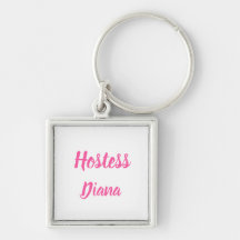 Hostess Gift Nombre personalizado Regalos Boda ros