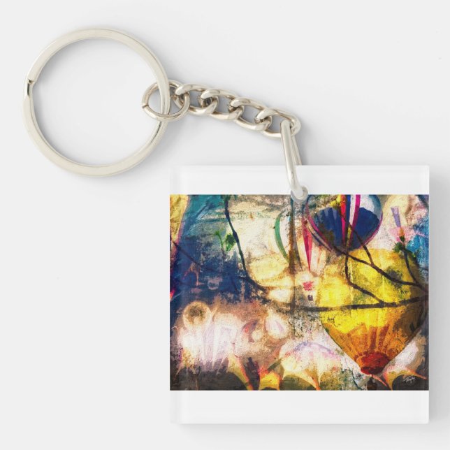 Llavero hot air baloons (Frente)