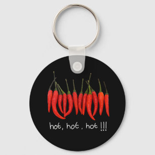 Llavero hot, hot, hot, hot chilli key chain