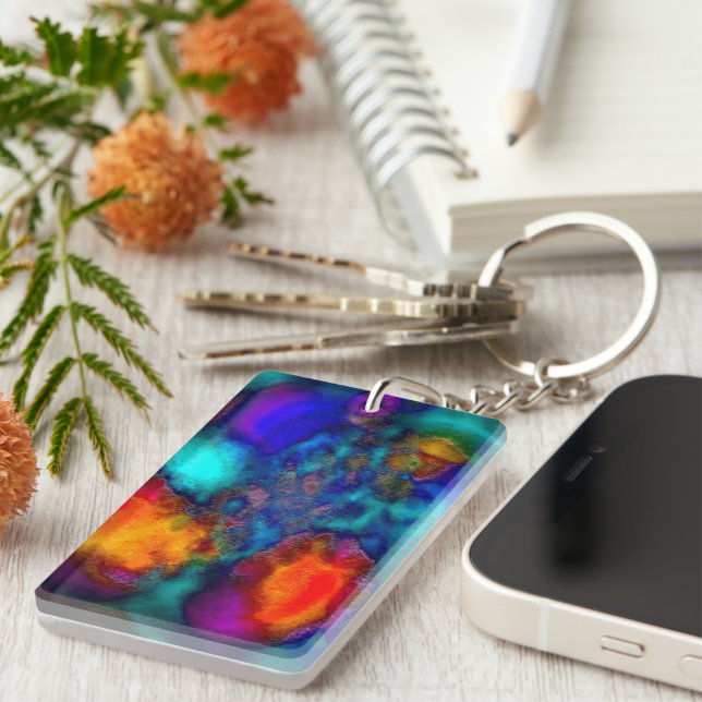 Llavero "Hot, Hot, Hot" Keychain acrílico de doble cara (Frente Derecha)