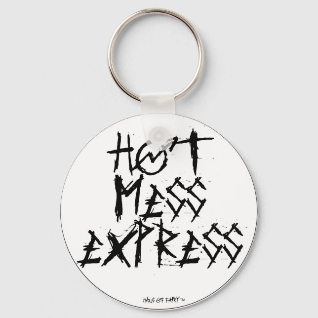 Llavero Hot Mess Express (Anverso)