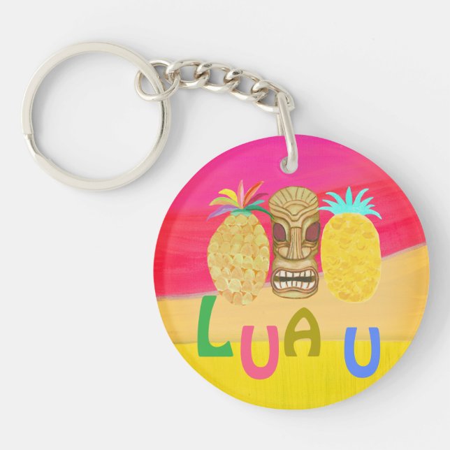 Llavero Hot Pink Luau (Frente)