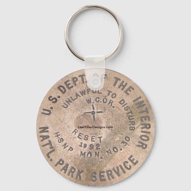 Llavero Hot Springs, AR Departamento De Estados Unidos De  (Anverso)