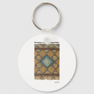 Llavero Hot Springs, AR Quapaw Dome Tiles Gifts Apparel