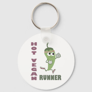 Llavero Hot Vegan Runner