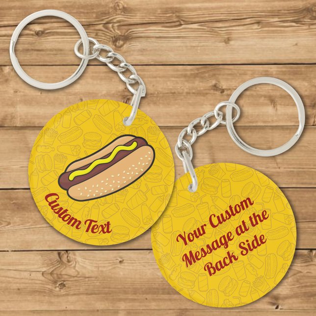 Llavero Hotdog Keychain (Subido por el creador)
