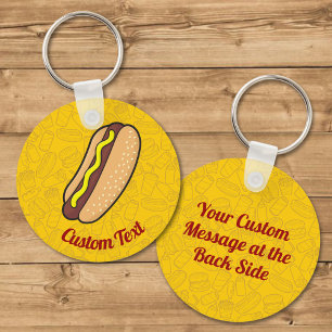 Llavero Hotdog Keychain