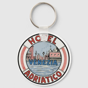 Llavero Hotel Adriatico en Venecia