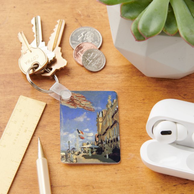 Llavero Hotel des Roches Noires, Trouville por Claude Mone (Escritorio )