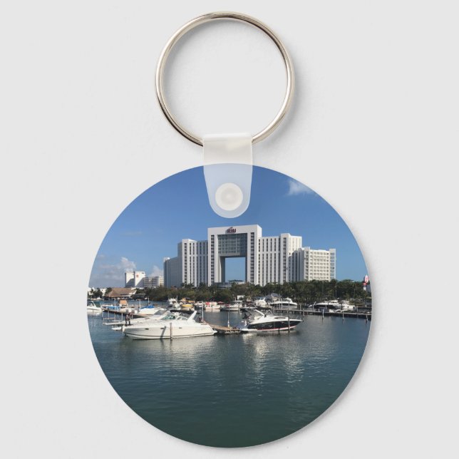 Llavero Hotel Riu Palace Cancun, México Keychain (Anverso)