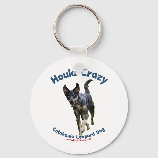 Llavero Houla Dog Crazy (Anverso)