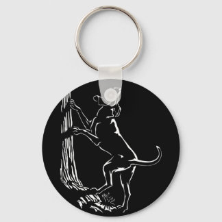 Llavero Hound Dog Keychain Hunting Dog Art Keychain