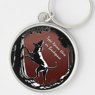 Llavero Hound Dog Keychain Personalized Hung Dog Gift