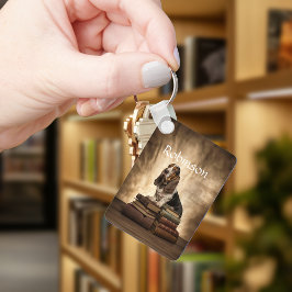 Llavero Hound literario de Basset