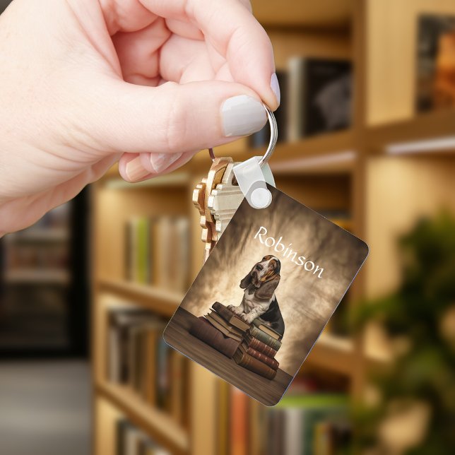 Llavero Hound literario de Basset (Subido por el creador)