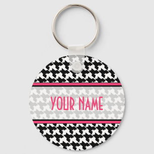 Llavero Houndstoth Keychain