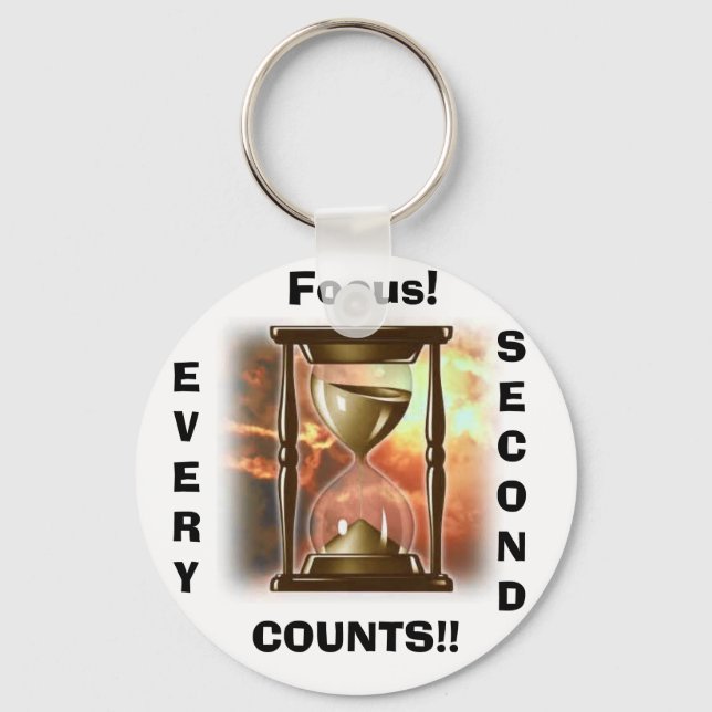 Llavero Hourglass, Focus!, CADA, SEGUNDO, CUENTA!! (Anverso)