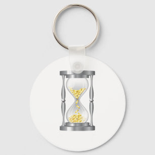 Llavero Hourglass With Money