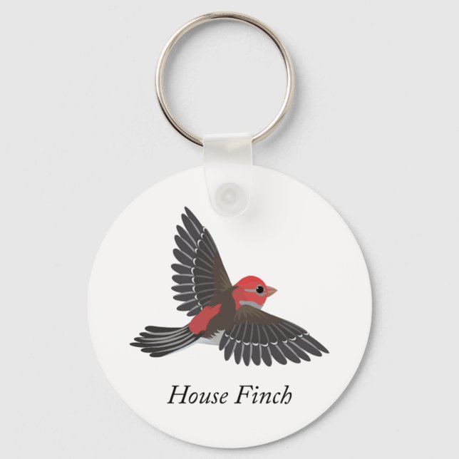 Llavero House Finch (Anverso)