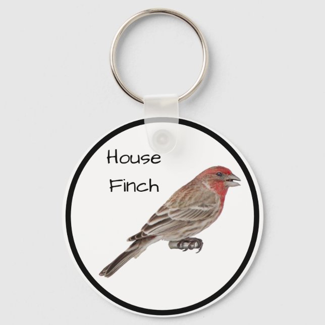 Llavero House Finch (Anverso)