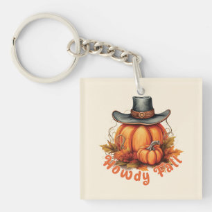 Llavero Howdy Fall - Rústicos Vibes otoñales
