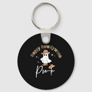 Llavero Howdyween Pre-k Ghost Western Teacher Preschool Te